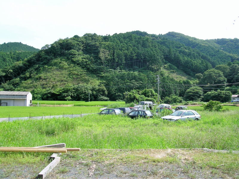 当社は三重県南勢町の山林の中にあり周りは緑豊かな場所です。